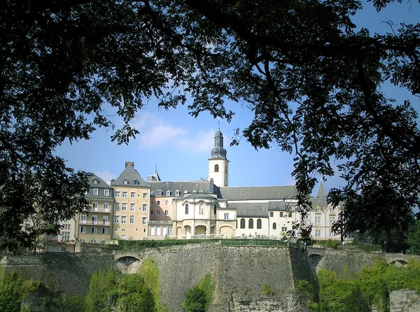 Vieille Ville Luxembourg Partie Forteresse — Photo