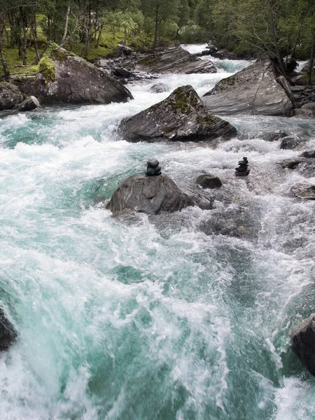 Aan Voet Van Trollstigen — Stockfoto