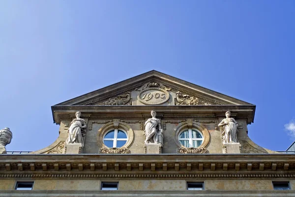 Facade Building City Barcelona — Stock Photo, Image