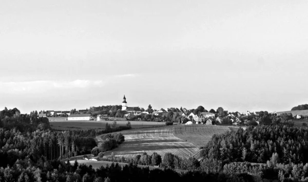 Wioska Vogtland — Zdjęcie stockowe