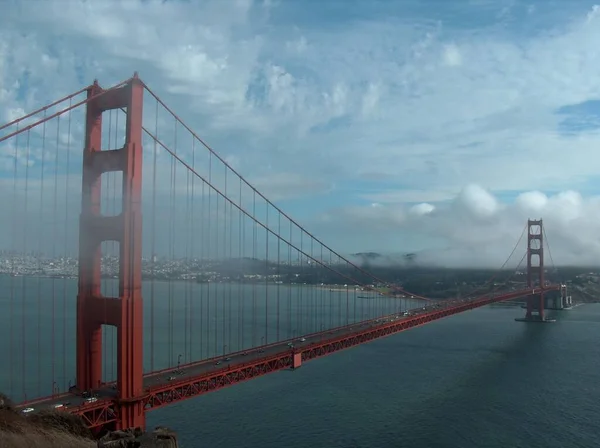 Golden Gate Bridge Avec Vue Sur — Photo