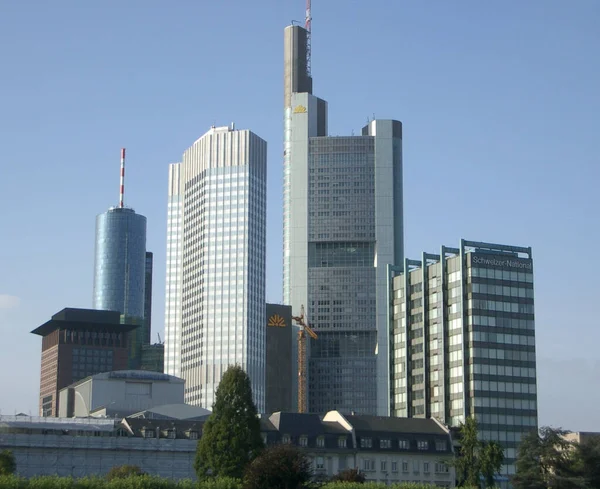 Bankconglomeraat Frankfurt — Stockfoto