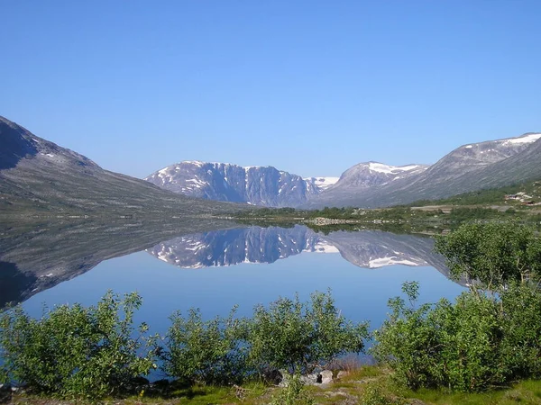 Belle Vue Sur Lac Calme — Photo