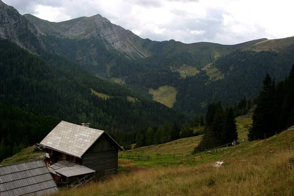 Malebný Pohled Krásnou Krajinu Alpách — Stock fotografie