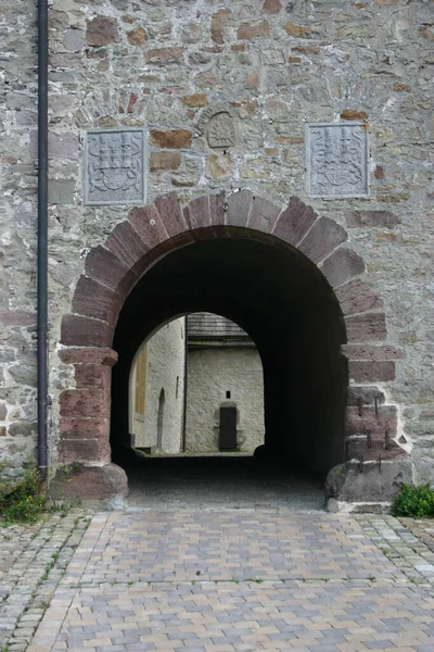 Poort Naar Sternberg Castle — Stockfoto