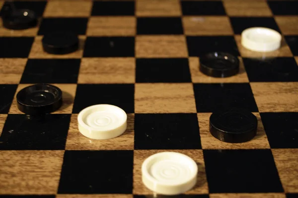 Σκακιέρα Στρατηγική Παιχνιδιού — Φωτογραφία Αρχείου