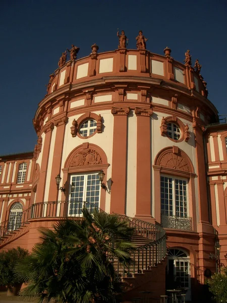 Rotunda Slott Biebrich Nik2466 — Stockfoto