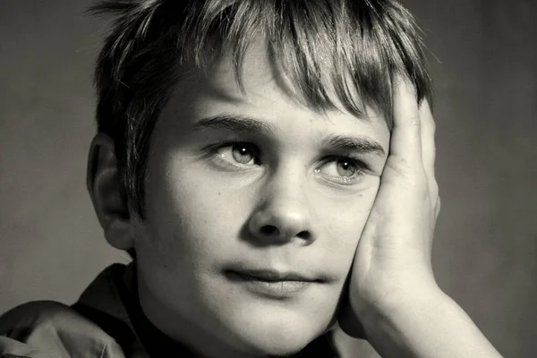 Retrato Infantil Bonito Conceito Infância Feliz — Fotografia de Stock