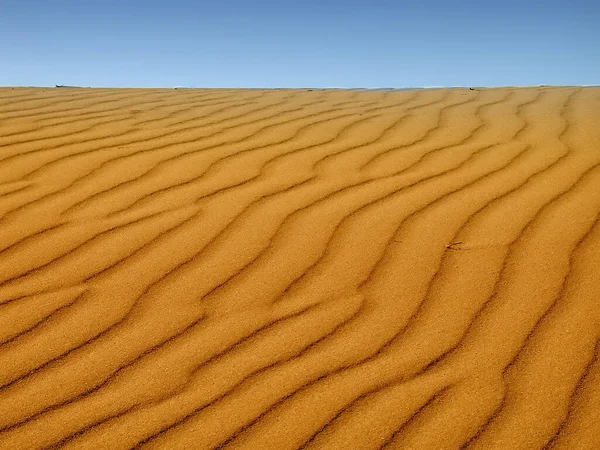 Kum Tepelerinin Manzarası Seçici Odak — Stok fotoğraf