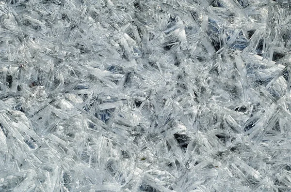 Eiskristalle Winterfrost — Stockfoto