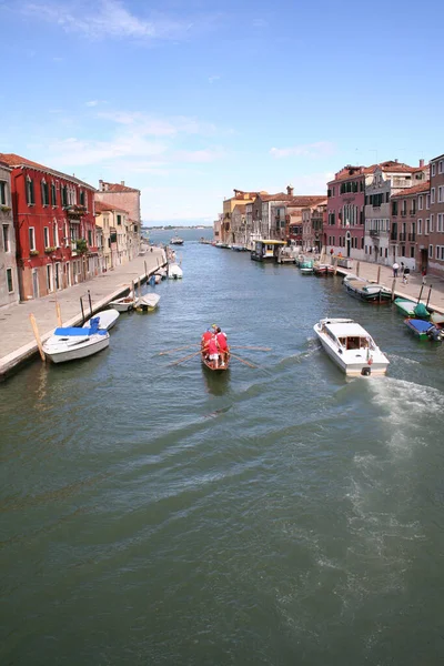 Turísticos Arquitetura Cidade Veneza Itália Viagens — Fotografia de Stock