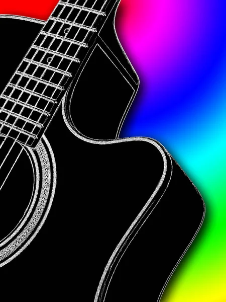 Guitar Musical Instrument Music — Stock Photo, Image