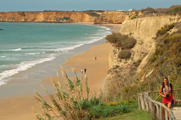 Bay Atlantic Coast Conil Andalusia — Stock fotografie