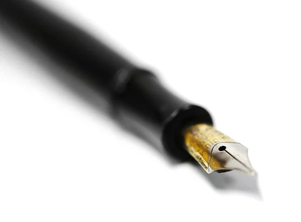 Фонтанна Ручка Ізольована Білому Тлі — стокове фото
