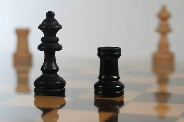 Strategy Chess Board Competition Game Royalty Free Stock Photos