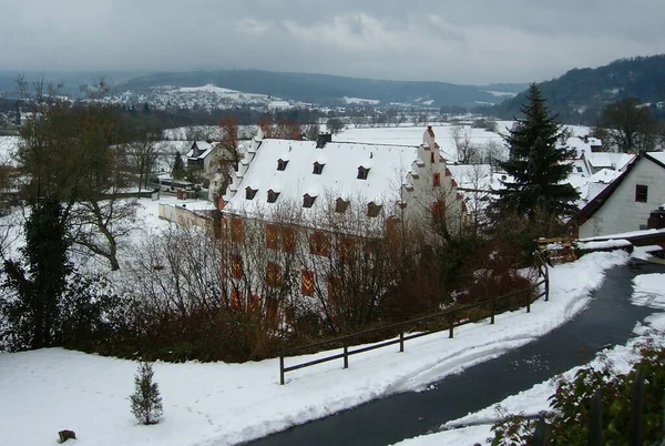 Blick Auf Schöne Landschaft Mit Bergen — Stockfoto