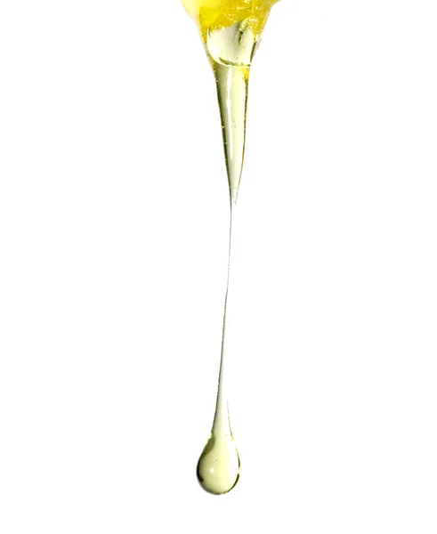 Olive Oil Splash Isolated White Background — Stock Photo, Image
