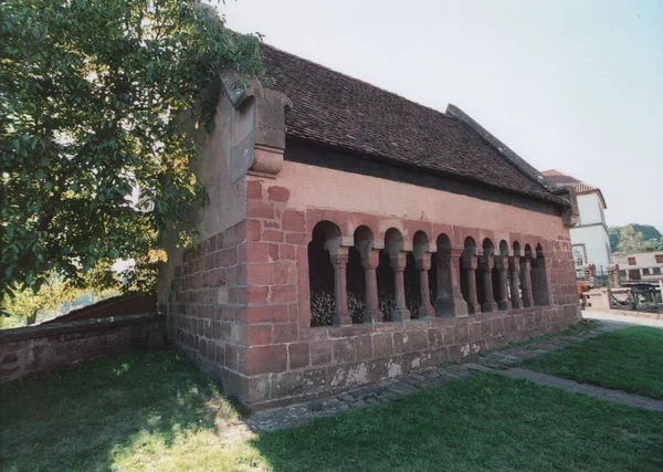 Ossuaire Skull Site 12Th Century Schorbach Lorraine Pays Bitche — Stock Photo, Image