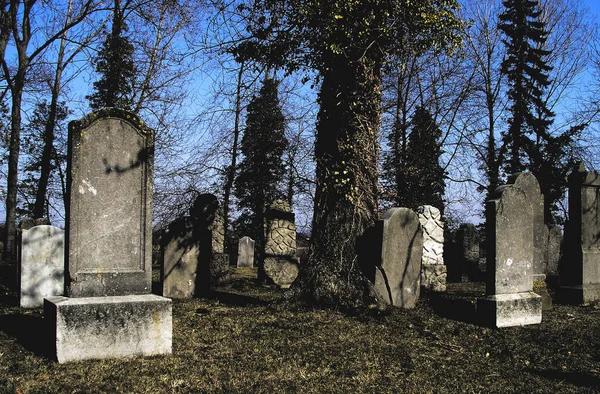 Starý Hřbitov Městě Irsku — Stock fotografie