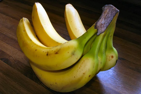 Bananas Frutas Tropicais Alimentos — Fotografia de Stock