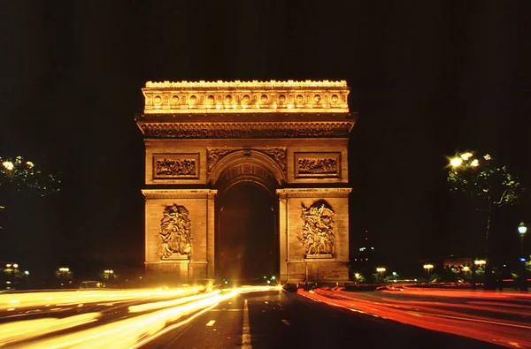 Arc Triomphe Paris France — стоковое фото