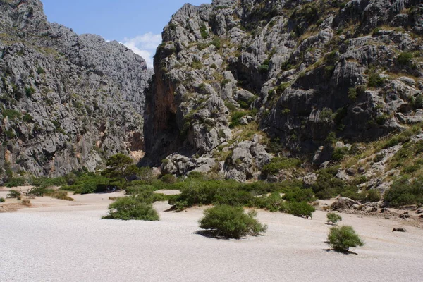 Kanyonun Manzarası Jeoloji Düzeni — Stok fotoğraf