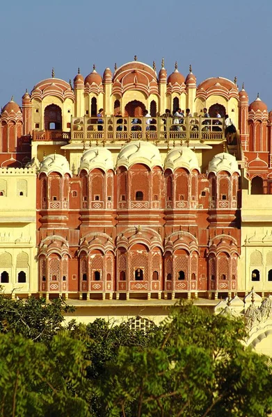 Historia Del Palacio Los Vinos Jaipur — Foto de Stock