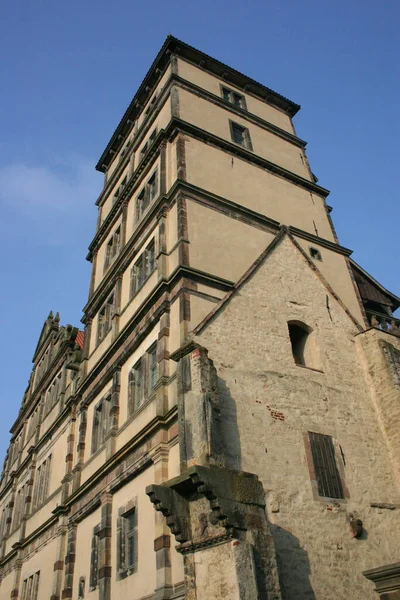 Slottet Lemgo Brake Säte För Weser Renaissance Museum — Stockfoto
