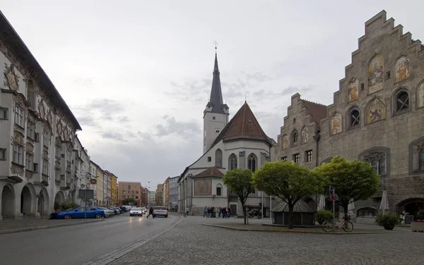 Vista Panorámica Hermosa Arquitectura Medieval — Foto de Stock