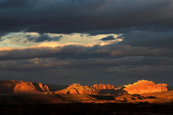 Capitol Reef Utah Ban Található Sokan Csak Tranzitállomásnak Tekintik Időmben — Stock Fotó