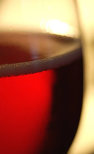 Perto Copo Vinho — Fotografia de Stock