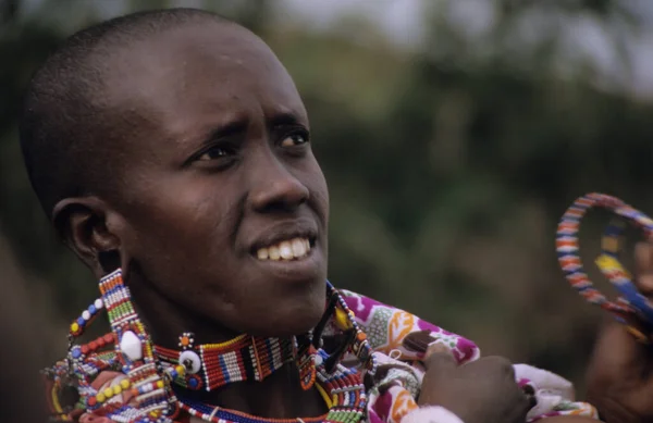 ケニアのマサイ キマナ — ストック写真