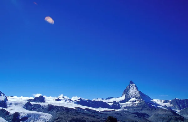 Υπέροχη Θέα Του Matterhorn — Φωτογραφία Αρχείου