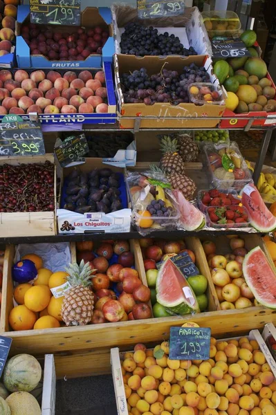Frutas Produtos Hortícolas Frescos — Fotografia de Stock