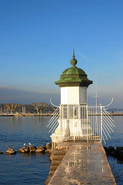 Farol Hora Dia — Fotografia de Stock