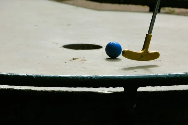 Juego Pelota Golf Concepto Deporte —  Fotos de Stock