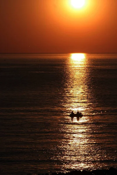 海に沈む夕日 — ストック写真