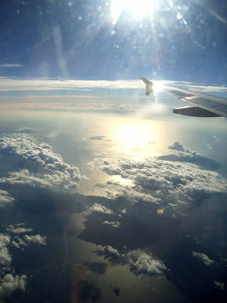 Vista Avião — Fotografia de Stock