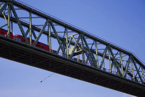 Vista Panorámica Arquitectura Estructura Del Puente — Foto de Stock