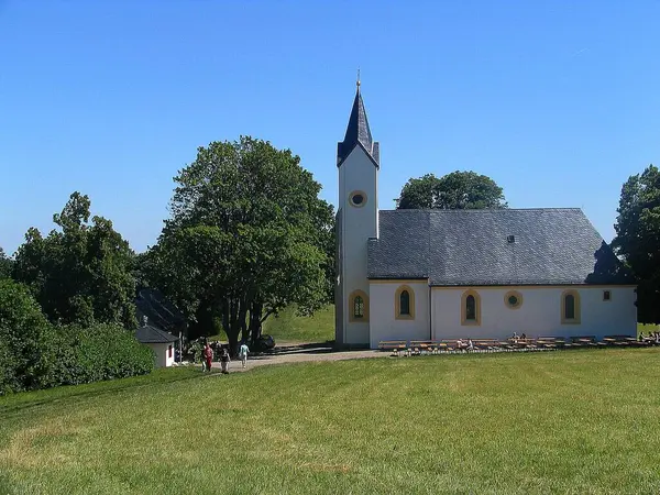 Adelgundiskapelle Staffelberg — стокове фото