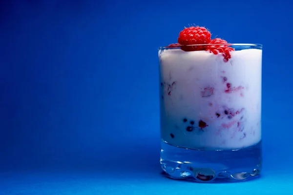 Joghurt Leckeres Dessertessen — Stockfoto