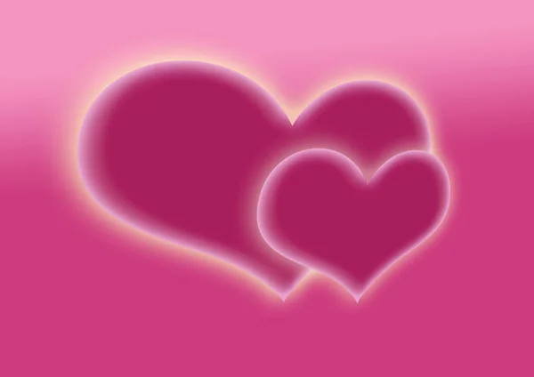 Kleurrijke Achtergrond Voor Valentijnskaart — Stockfoto