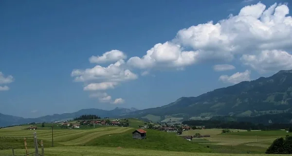 Живописный Вид Величественный Альпийский Пейзаж — стоковое фото