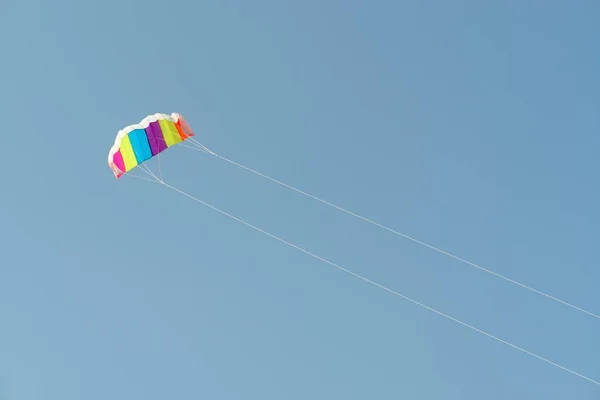 Kite Flying Blue Sky — Stock Photo, Image