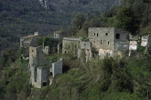 Castelvecchio Roccaborena Harabeleri — Stok fotoğraf