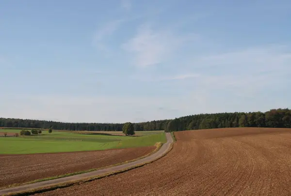 Vackert Höstlandskap Natur — Stockfoto