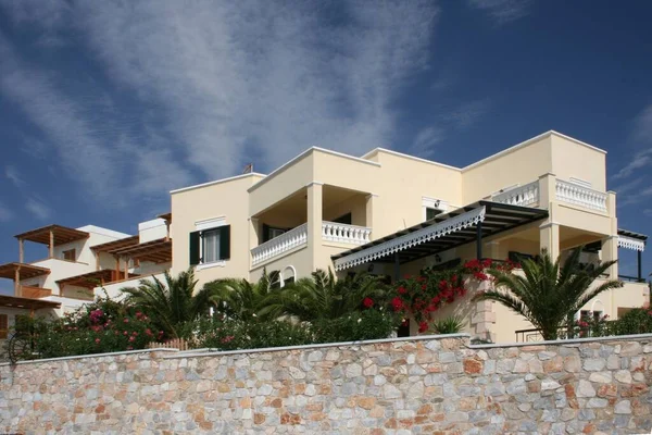 Wohnhaus Auf Syros — Stockfoto