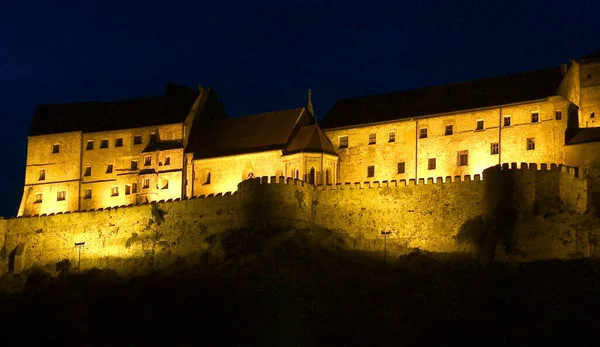 Burg Detalle Por Noche — Foto de Stock