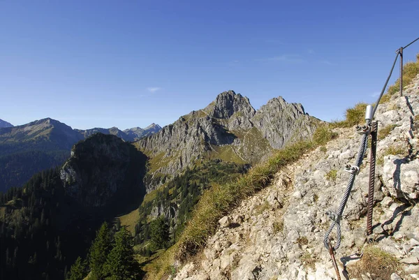 Sobre Vía Ferrata — Foto de Stock