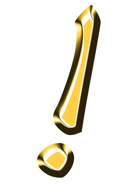 Altın Kurdeleli Altın Harfi — Stok fotoğraf